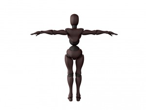 x bot 3D मॉडल