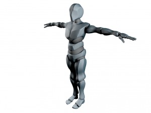 y bot 3Dモデル