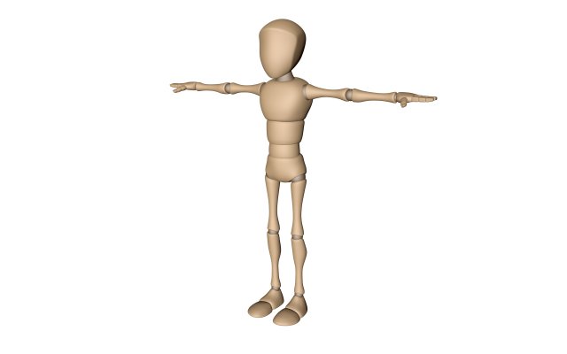 bony Modelo 3D .c4d .max .obj .3ds .fbx .stl .blend 