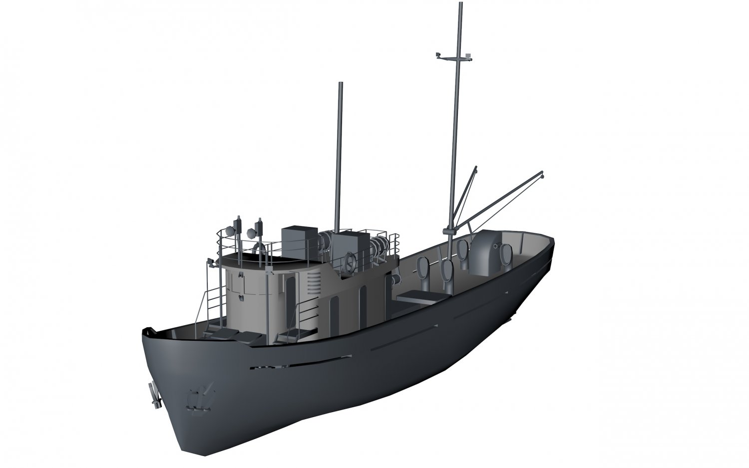 Boat Free 3d Model In Commercial 3dexport