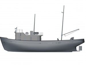 boat 3Dモデル