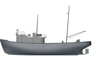 boat 3D Model