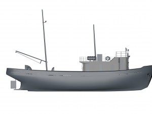 boat 3Dモデル