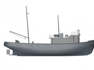 boat 3D Model