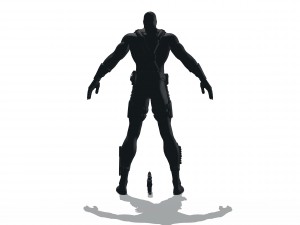 deadpool Modelo 3D