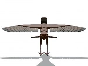 boxy bird 3D Model