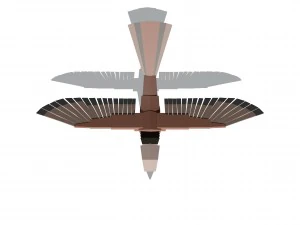 boxy bird 3D Model