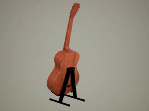 Guitar 3D Model