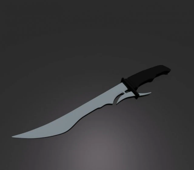 sword 3D Model .c4d .max .obj .3ds .fbx .stl .blend 