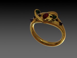 power ring 3D Print Model