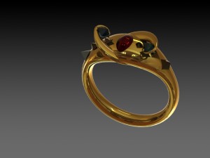 power ring 3D Print Model