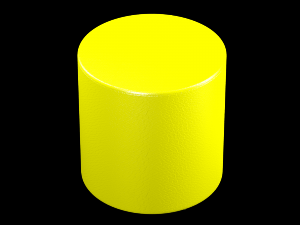 4 leather poufs with 10 colors 3D Model