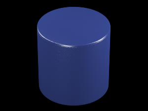 4 leather poufs with 10 colors 3D Model
