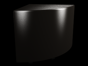 4 leather poufs with 10 colors 3D Model