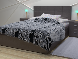 alba bed 3D Model