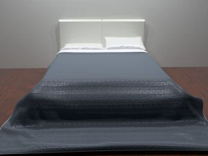 the bed of lucca - 2 color options 3D Model