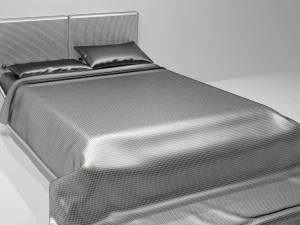 the bed of lucca - 2 color options 3D Model