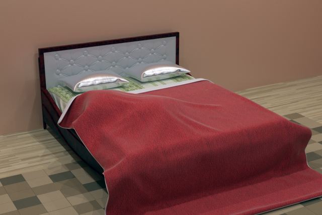 bed privilege 3D Model .c4d .max .obj .3ds .fbx .stl .blend 