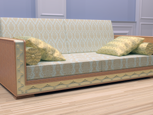 sofa lancaster 3D Model