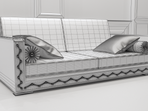 sofa lancaster 3D-Modell