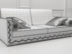 sofa lancaster 3D Model