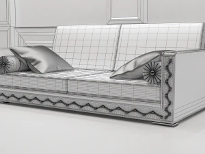 sofa lancaster 3D Model