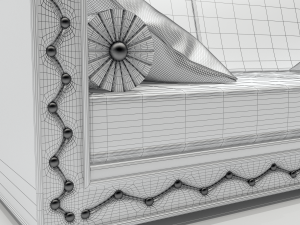 sofa lancaster 3D-Modell