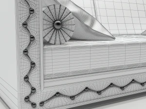 sofa lancaster 3D Model