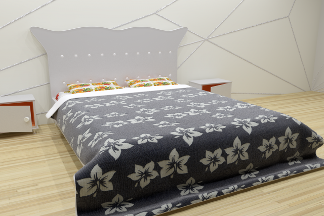 bedroom group lady Modello 3D .c4d .max .obj .3ds .fbx .stl .blend