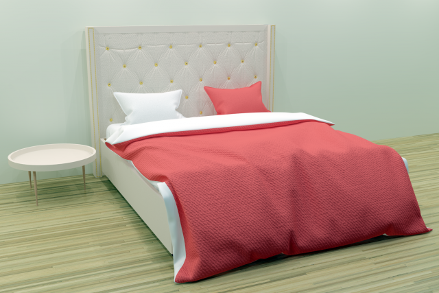 bed stella 3D Model .c4d .max .obj .3ds .fbx .stl .blend 