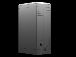 transformer box - game ready Modèle 3D