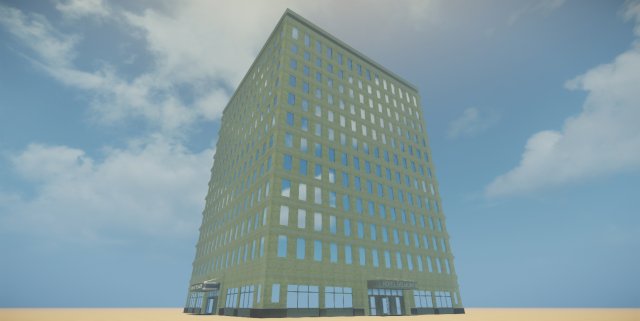 hotel belmont 3D Model .c4d .max .obj .3ds .fbx .stl .blend 