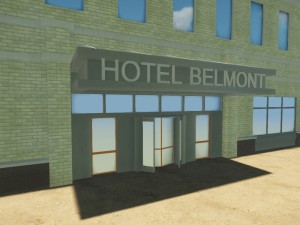 hotel belmont 3D Model
