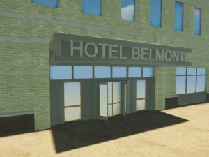 hotel belmont 3D Model