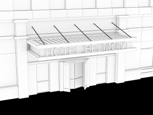 hotel belmont 3D Model