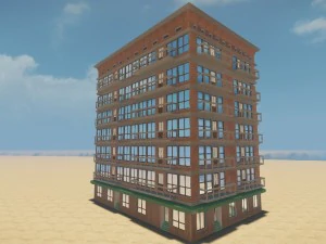 modular house 001 3D Model