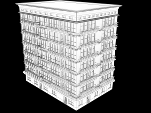 modular house 001 Model 3D