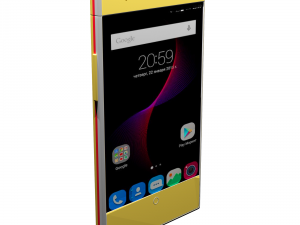 zte blade v7 lite gold 3D Model