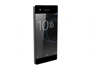 sony xperia xa1 dual black 3D Model