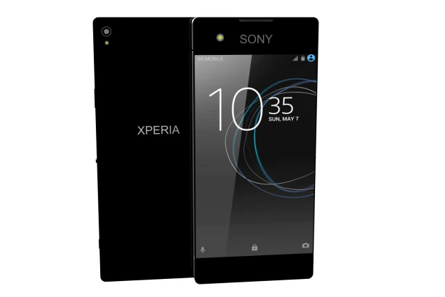 sony xperia xa1 dual black 3D Model .c4d .max .obj .3ds .fbx .stl .blend 