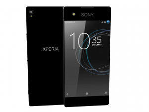 sony xperia xa1 dual black 3D मॉडल