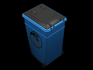 street furniture - dumpster 002 new 3D मॉडल