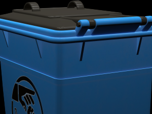 street furniture - dumpster 002 new 3D मॉडल