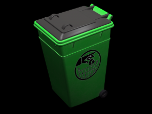 street furniture - dumpster 002 new 3D मॉडल