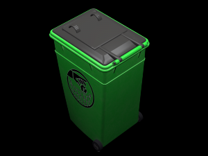 street furniture - dumpster 002 new 3D मॉडल