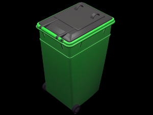 street furniture - dumpster 002 new 3D मॉडल