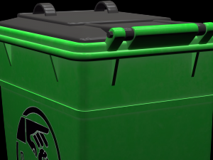 street furniture - dumpster 002 new 3D मॉडल