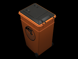 street furniture - dumpster 002 new 3D मॉडल