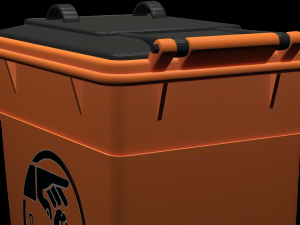 street furniture - dumpster 002 new 3D मॉडल