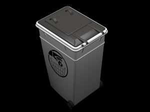 street furniture - dumpster 002 new 3D मॉडल
